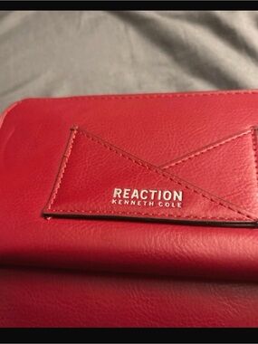 Kenneth Cole Reaction Red Women's Wallet Clutch